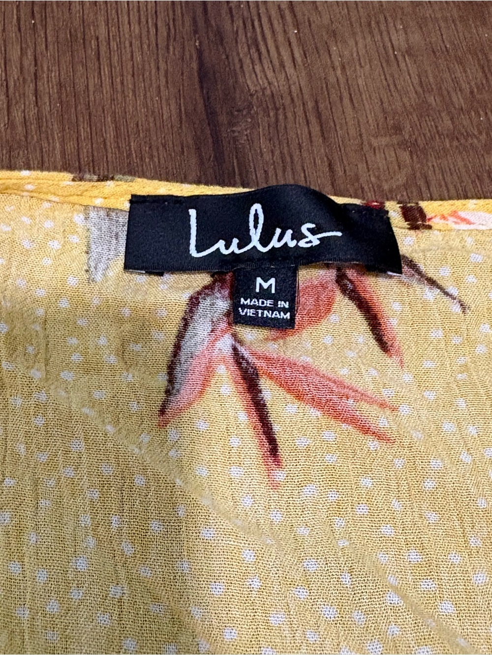 Lulus Heart of Marigold Yellow Floral Wrap Maxi Dress Medium - Picture 8 of 10